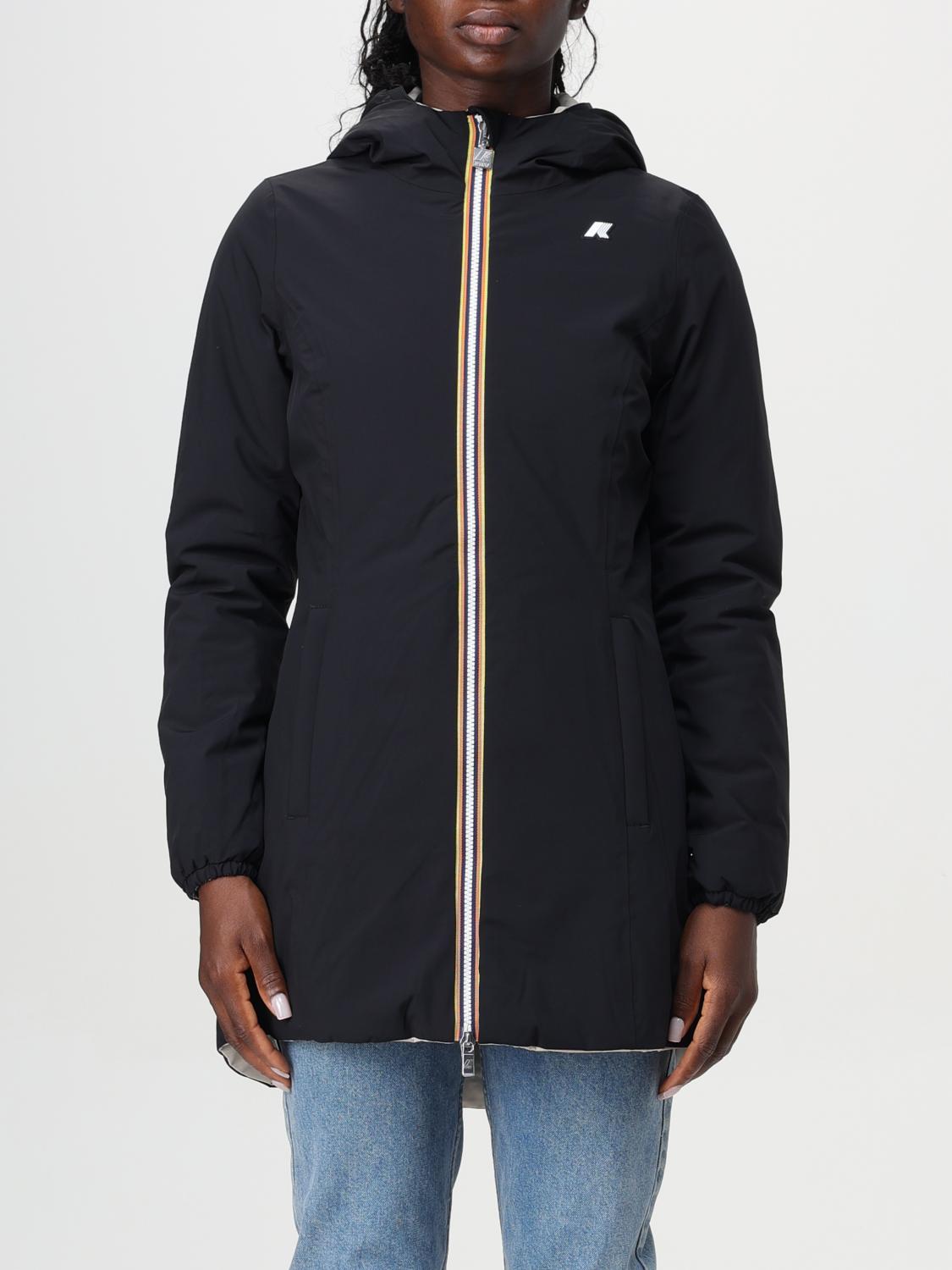 K-WAY JACKE: Jacke damen K-way, Schwarz - Img 1