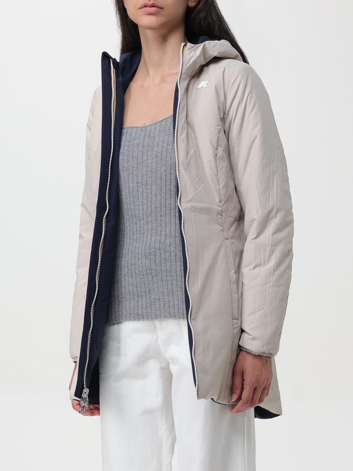 K-WAY CHAQUETA: Chaqueta mujer K-way, Azul Oscuro - Img 3