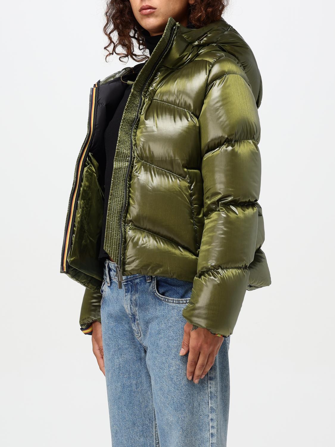 K-WAY CHAQUETA: Chaqueta mujer K-way, Verde - Img 3