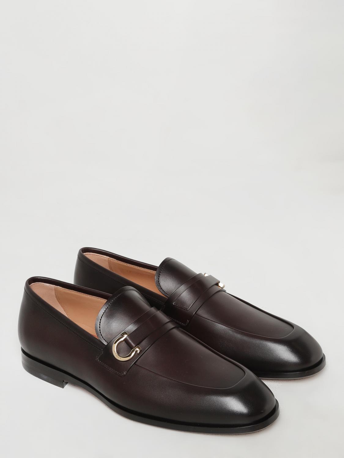 FERRAGAMO MOCASINES: Zapatos hombre Ferragamo, Marrón Oscuro - Img 2