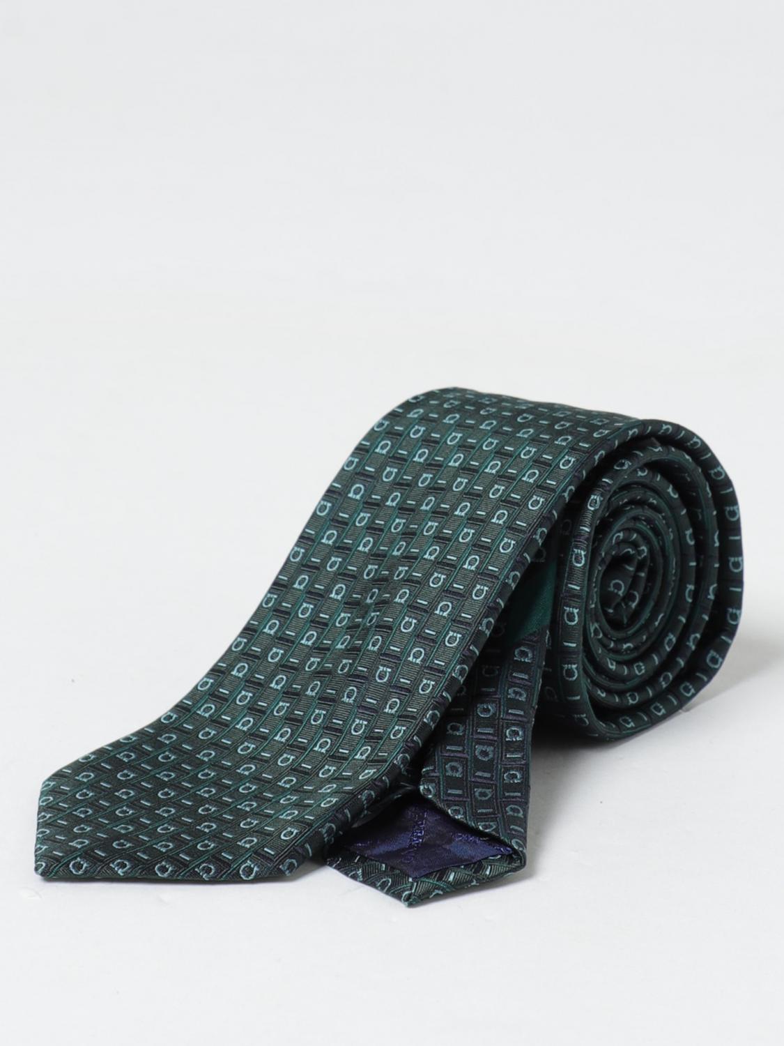 FERRAGAMO TIE: Tie men Ferragamo, Black - Img 1