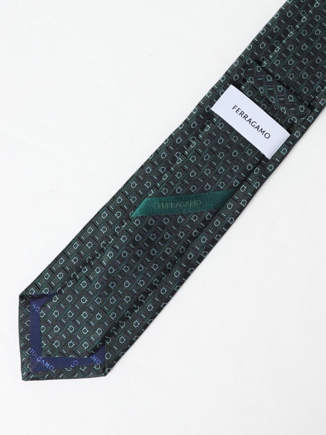 FERRAGAMO TIE: Tie men Ferragamo, Black - Img 2