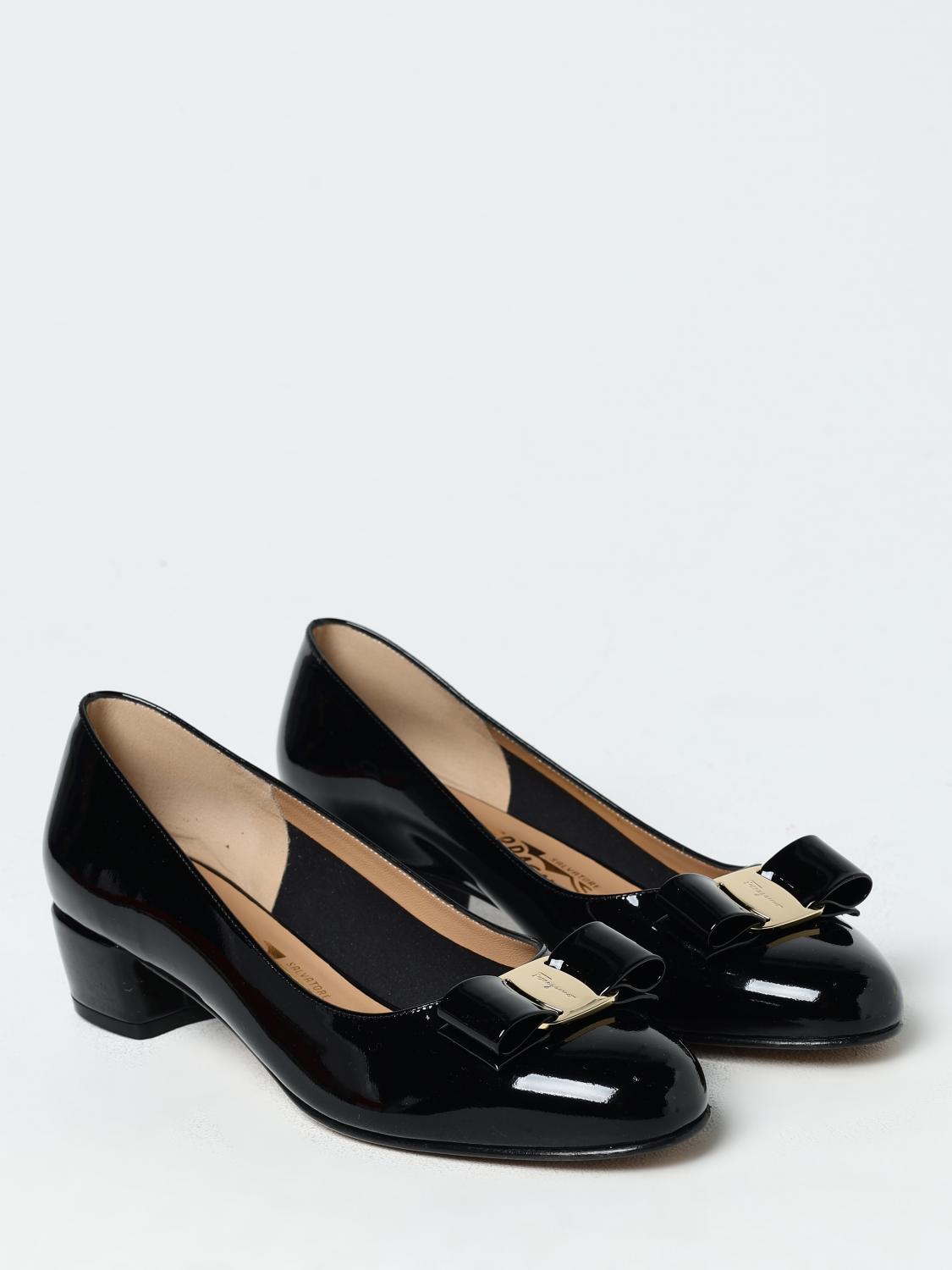 FERRAGAMO HIGH HEEL SHOES: Shoes woman Ferragamo, Black - Img 2