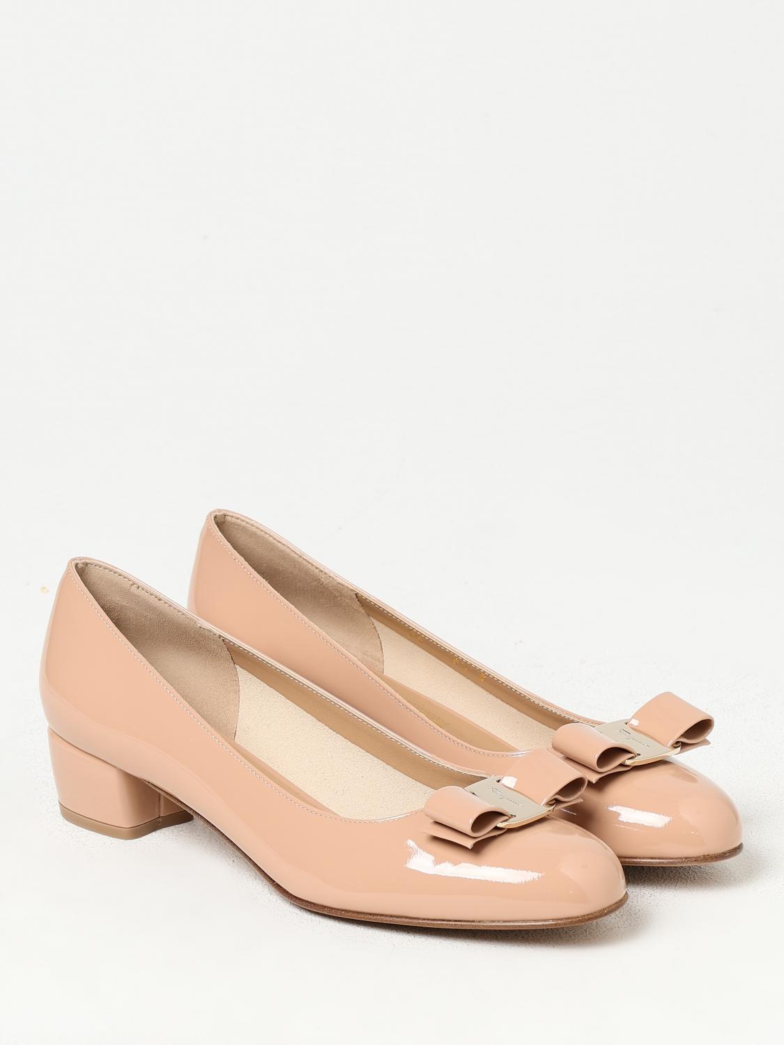 FERRAGAMO HIGH HEEL SHOES: Shoes woman Ferragamo, Blush Pink - Img 2