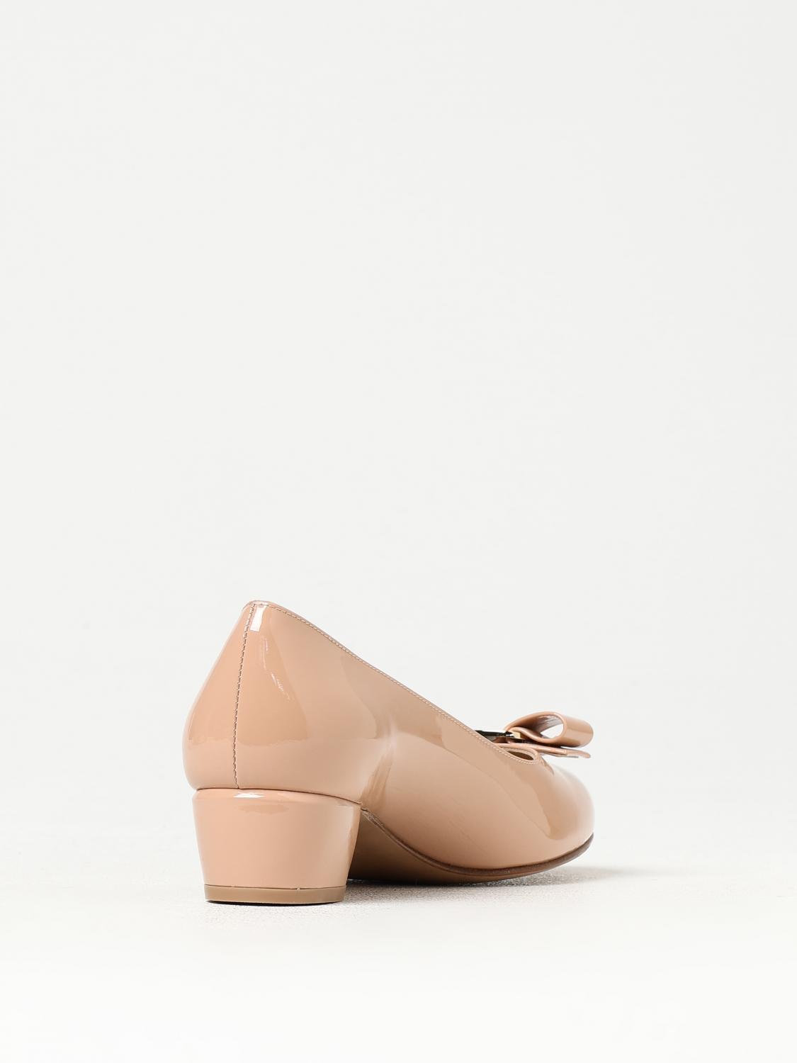 FERRAGAMO HIGH HEEL SHOES: Shoes woman Ferragamo, Blush Pink - Img 3