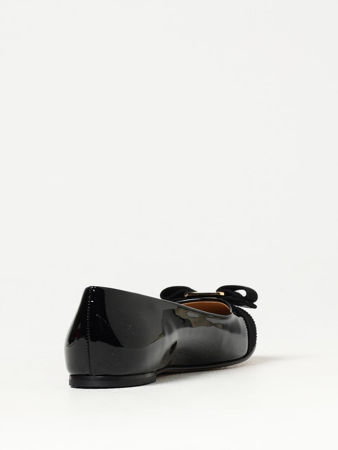 FERRAGAMO BALLERINAS: Schuhe damen Ferragamo, Schwarz - Img 3