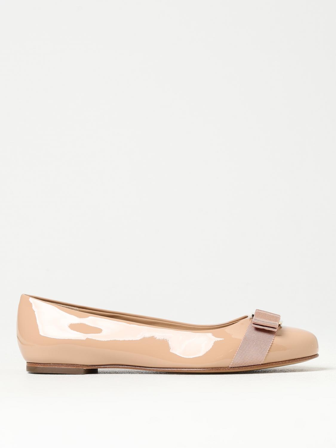 FERRAGAMO BALLET FLATS: Shoes woman Ferragamo, Blush Pink - Img 1