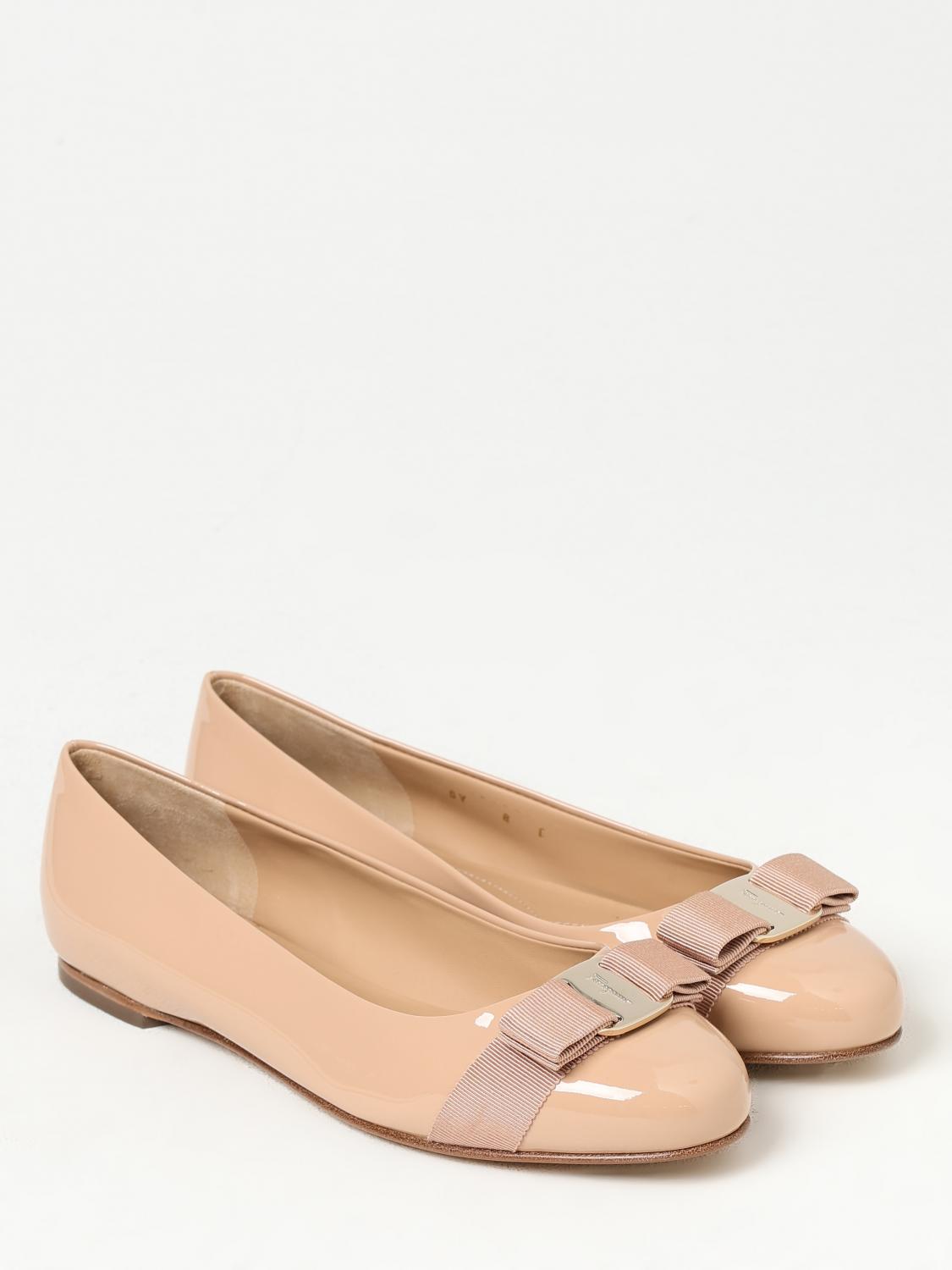 FERRAGAMO BALLET FLATS: Shoes woman Ferragamo, Blush Pink - Img 2