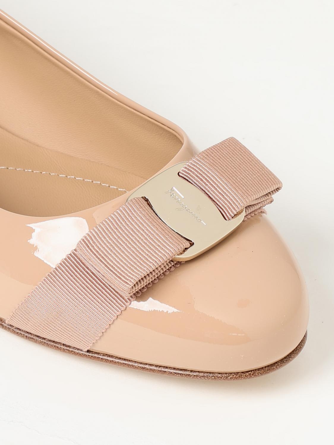 FERRAGAMO BALLET FLATS: Shoes woman Ferragamo, Blush Pink - Img 4