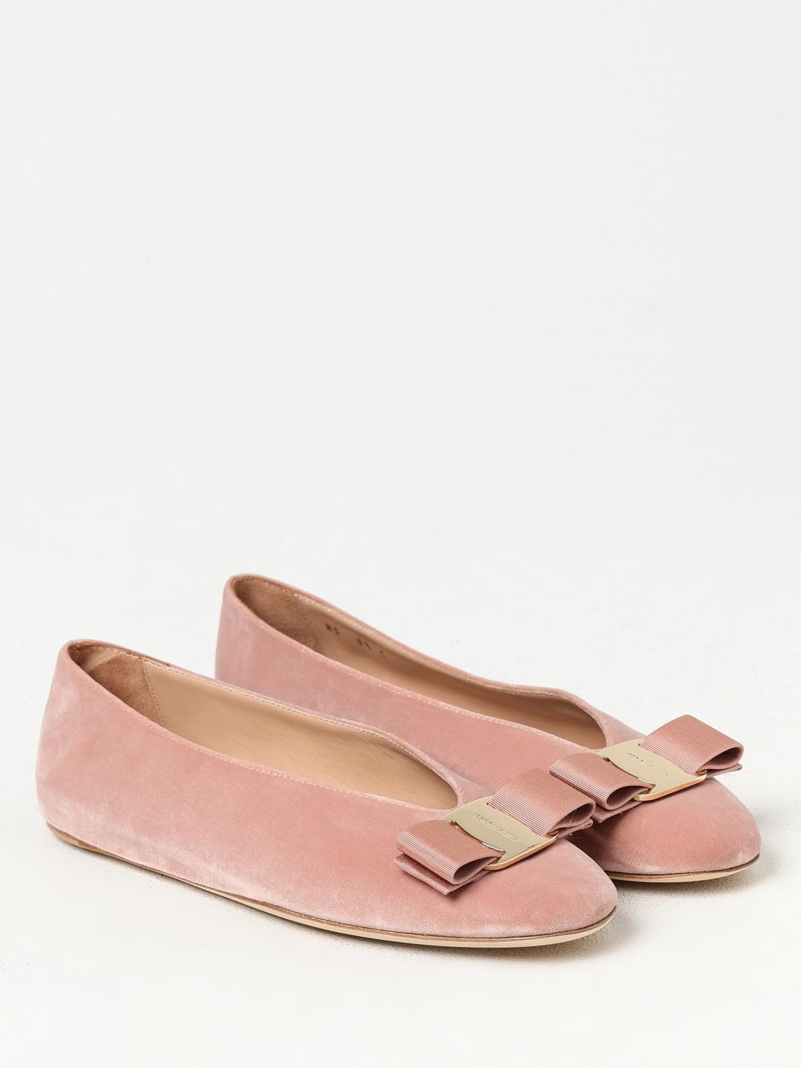 FERRAGAMO BALLET FLATS: Shoes woman Ferragamo, Blush Pink - Img 2