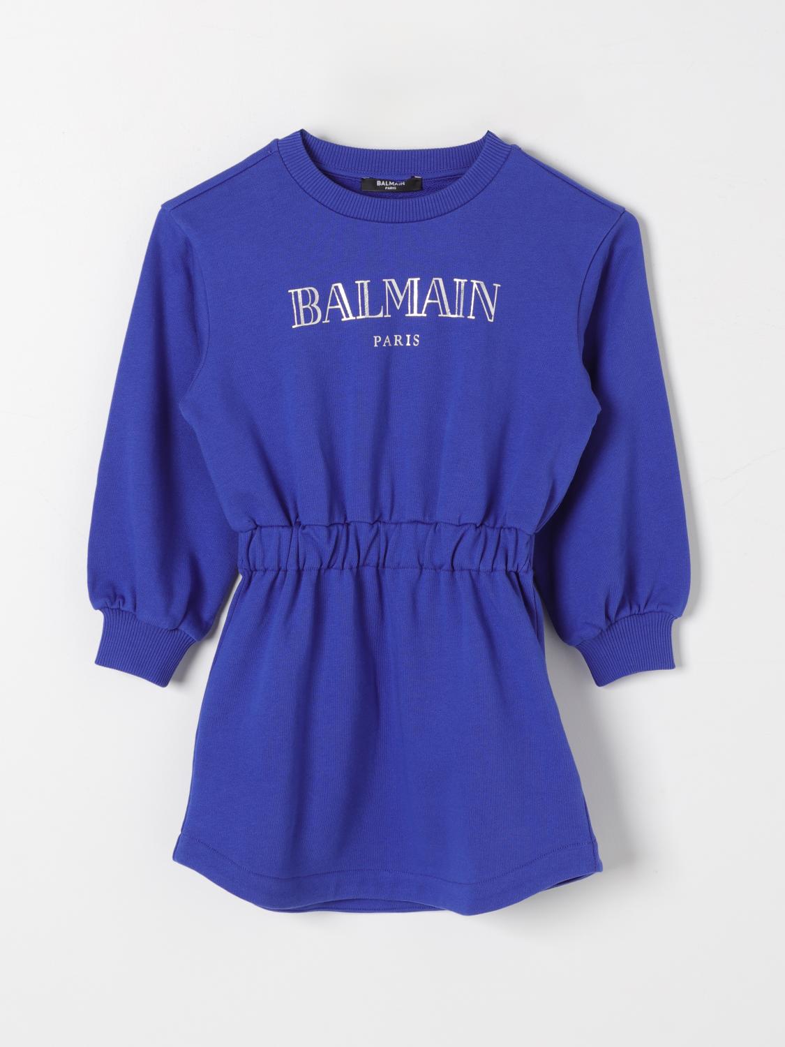 BALMAIN 드레스: 드레스 남아 Balmain Kids, 블루 - Img 1