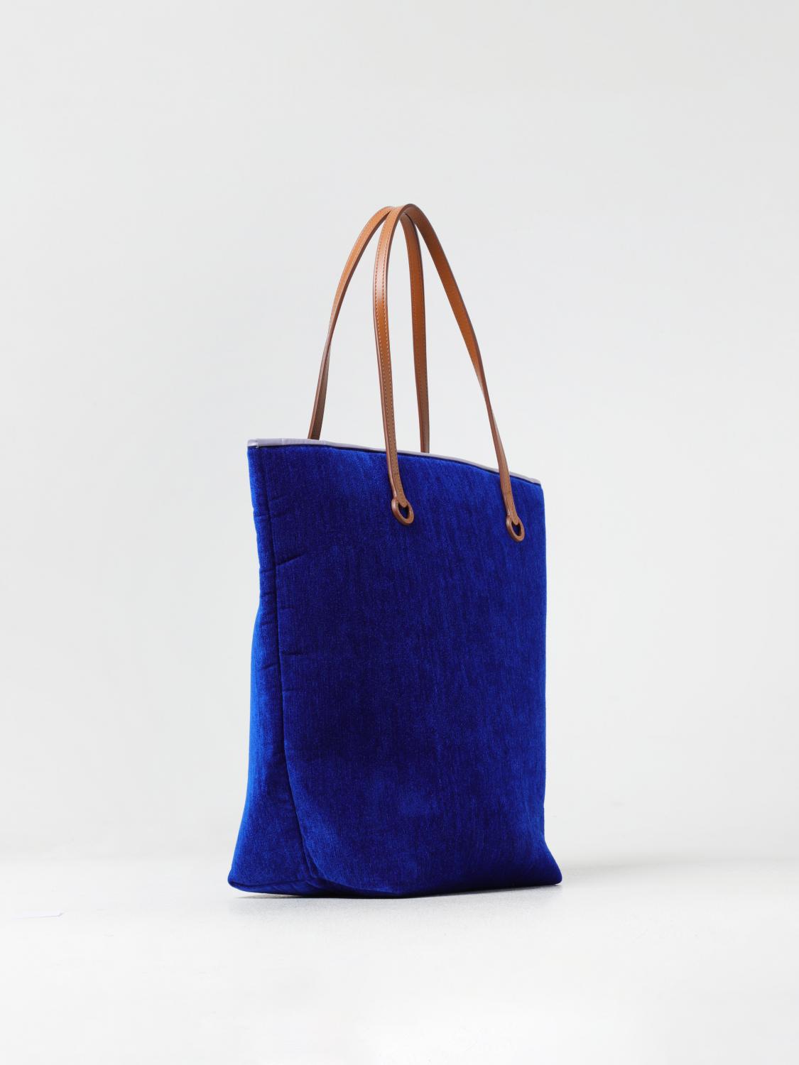 JW ANDERSON TRAGETASCHE: Schultertasche damen Jw Anderson, Blau - Img 3