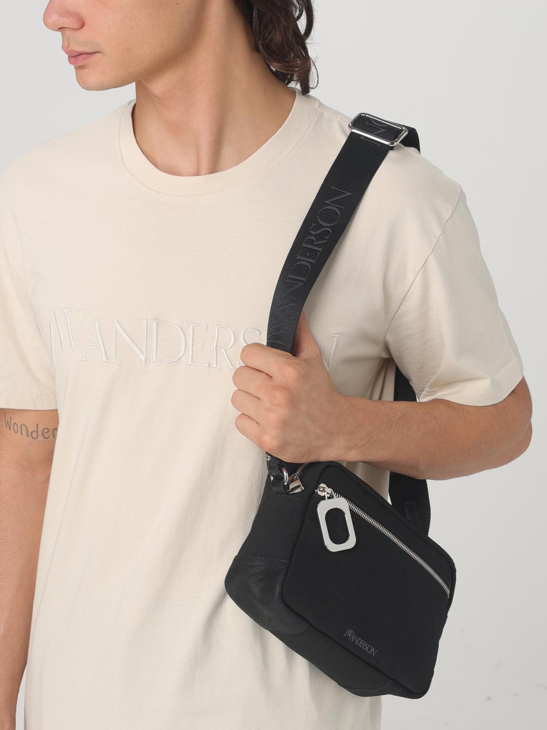 JW ANDERSON SHOULDER BAG: Bags men Jw Anderson, Black - Img 2