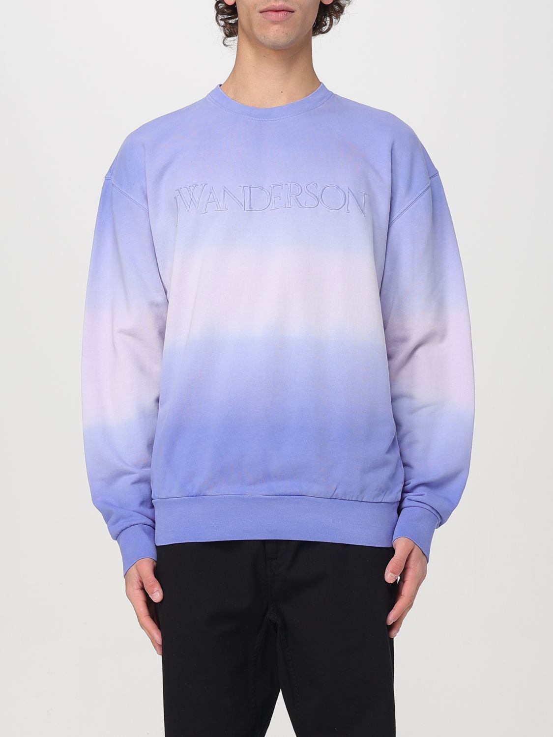 JW ANDERSON SWEATSHIRT: Sweatshirt men Jw Anderson, Lilac - Img 1