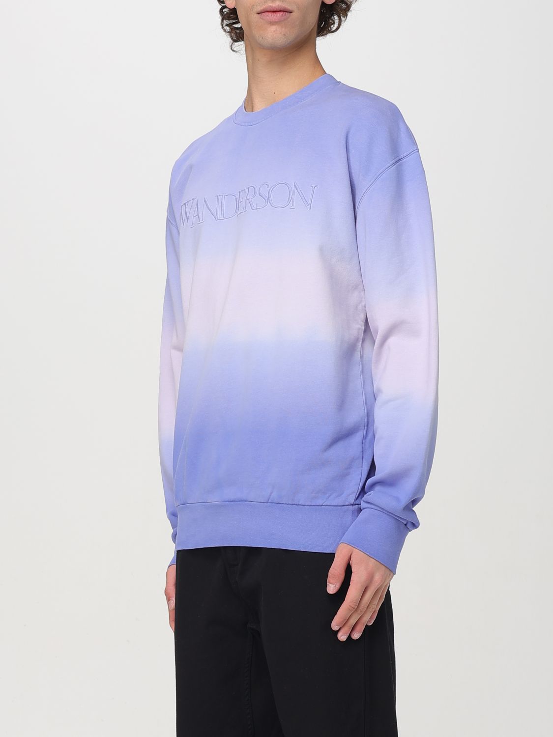 JW ANDERSON SWEATSHIRT: Sweatshirt men Jw Anderson, Lilac - Img 3