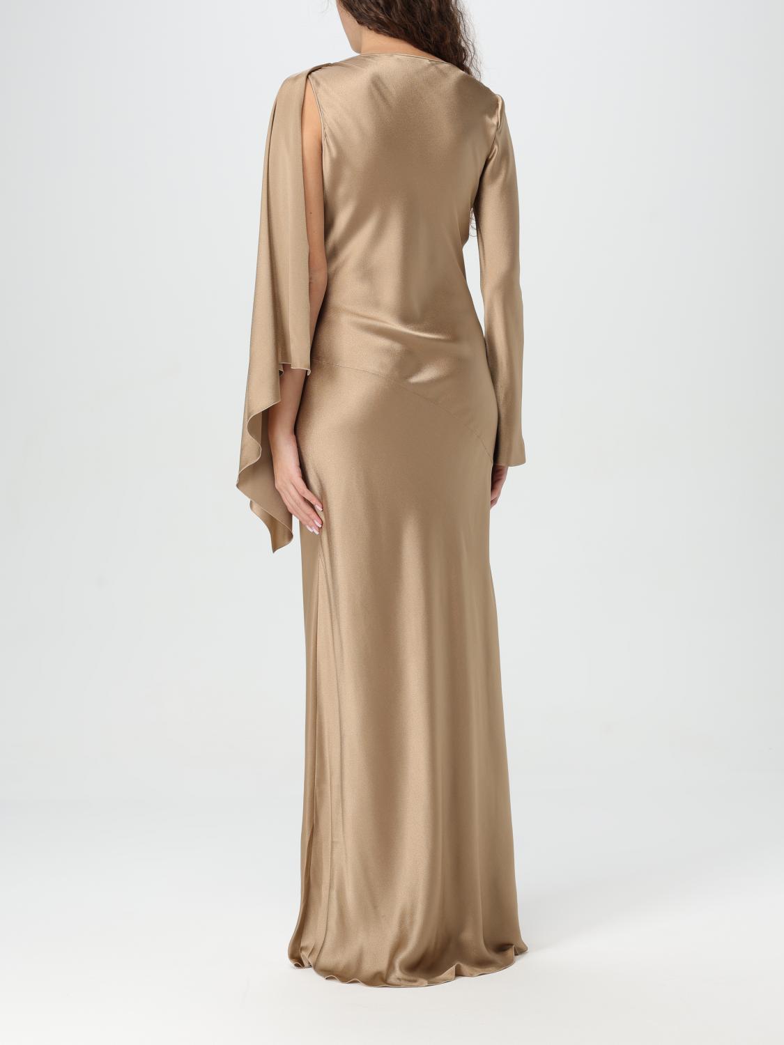 ALBERTA FERRETTI DRESS: Dress woman Alberta Ferretti, Beige - Img 2