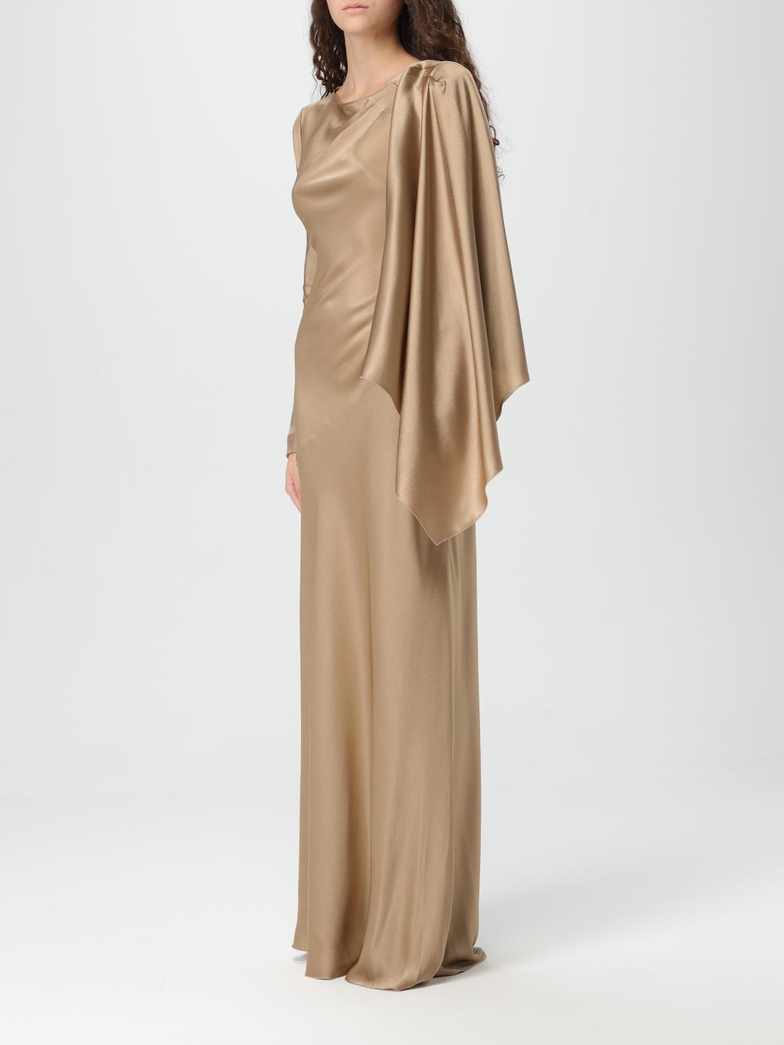 ALBERTA FERRETTI DRESS: Dress woman Alberta Ferretti, Beige - Img 3