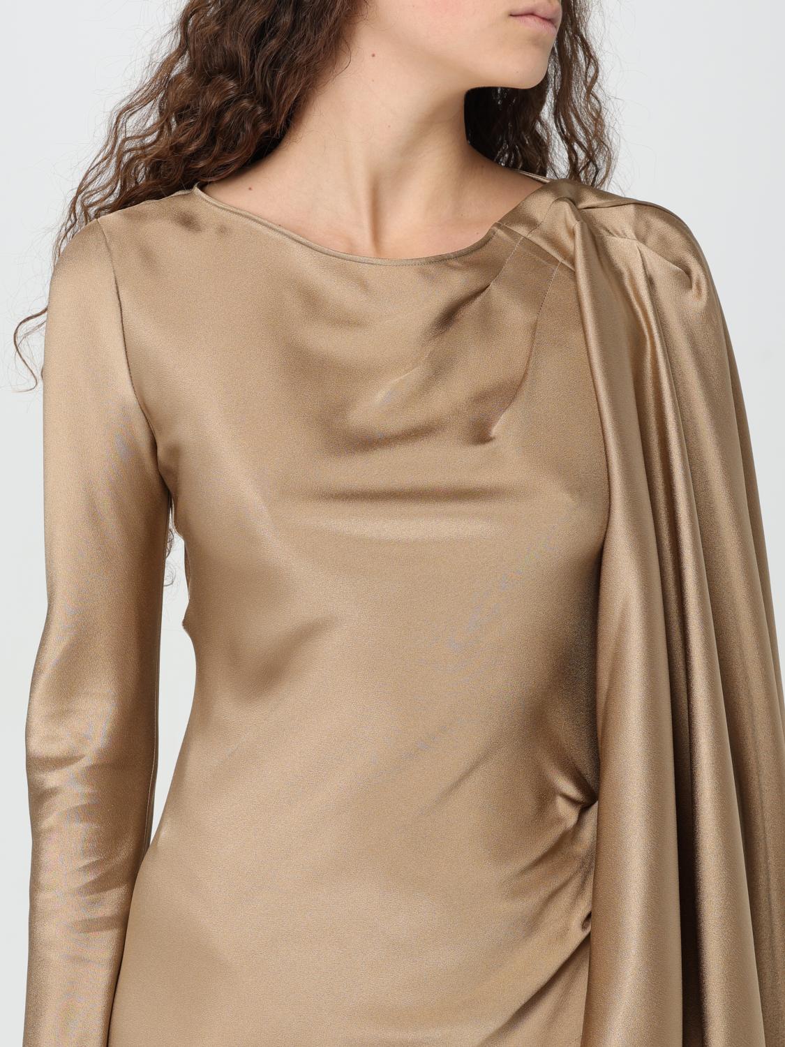 ALBERTA FERRETTI DRESS: Dress woman Alberta Ferretti, Beige - Img 4