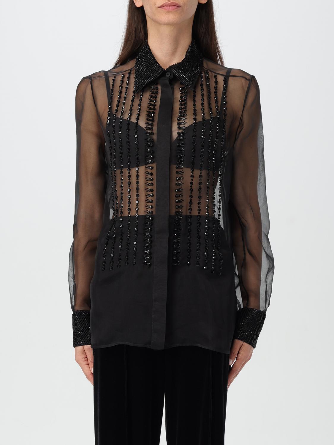 ALBERTA FERRETTI SHIRT: Shirt woman Alberta Ferretti, Black - Img 1