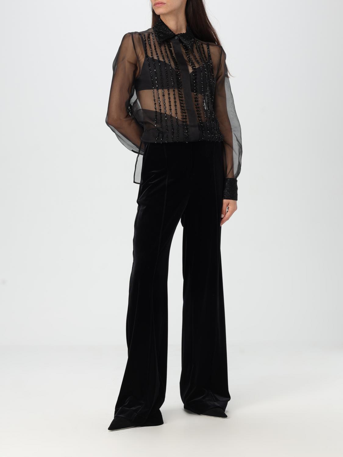 ALBERTA FERRETTI SHIRT: Shirt woman Alberta Ferretti, Black - Img 2