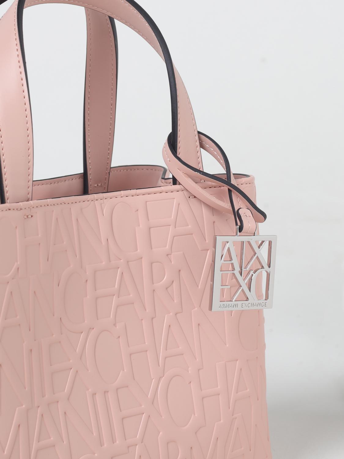 ARMANI EXCHANGE MINI BAG: Shoulder bag woman Armani Exchange, Pink - Img 3