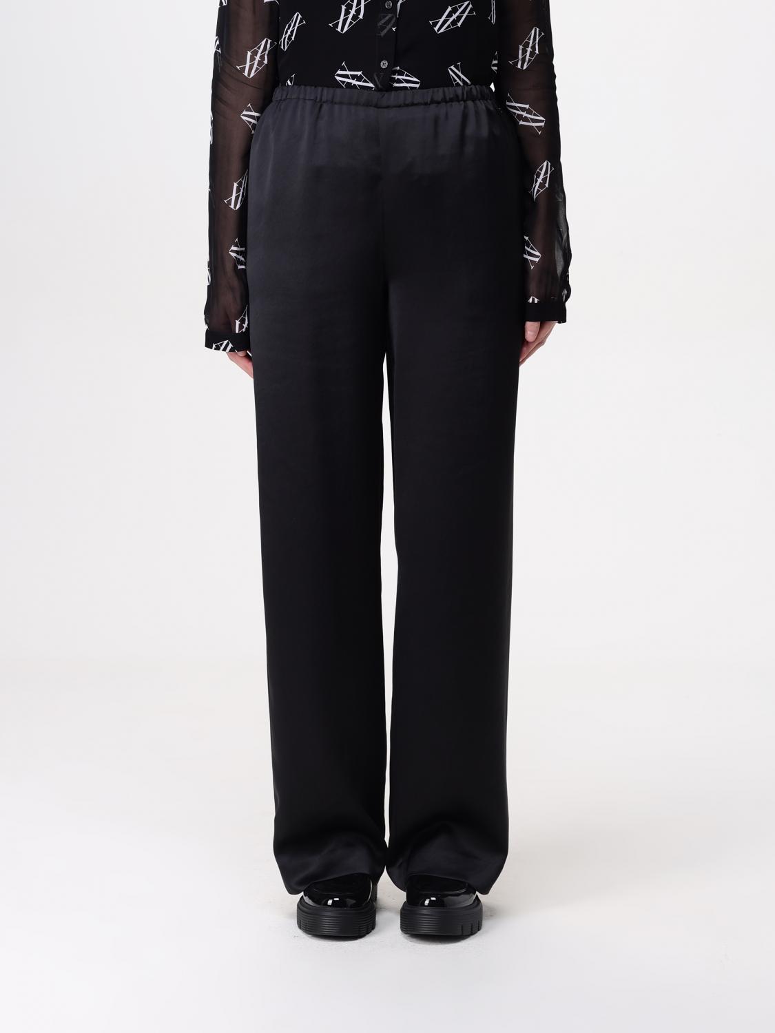 ARMANI EXCHANGE PANTS: Pants woman Armani Exchange, Black - Img 1