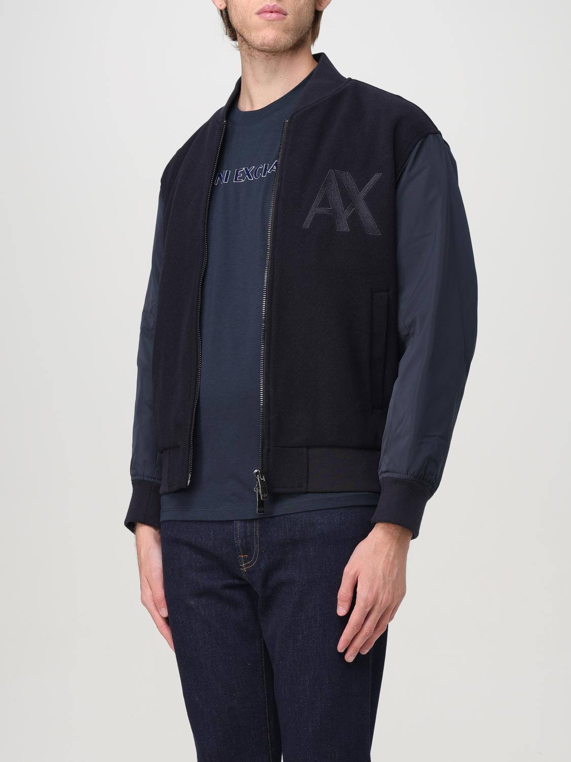 ARMANI EXCHANGE GIACCA: Giubbotto Armani Exchange in nylon , Blue Navy - Img 3