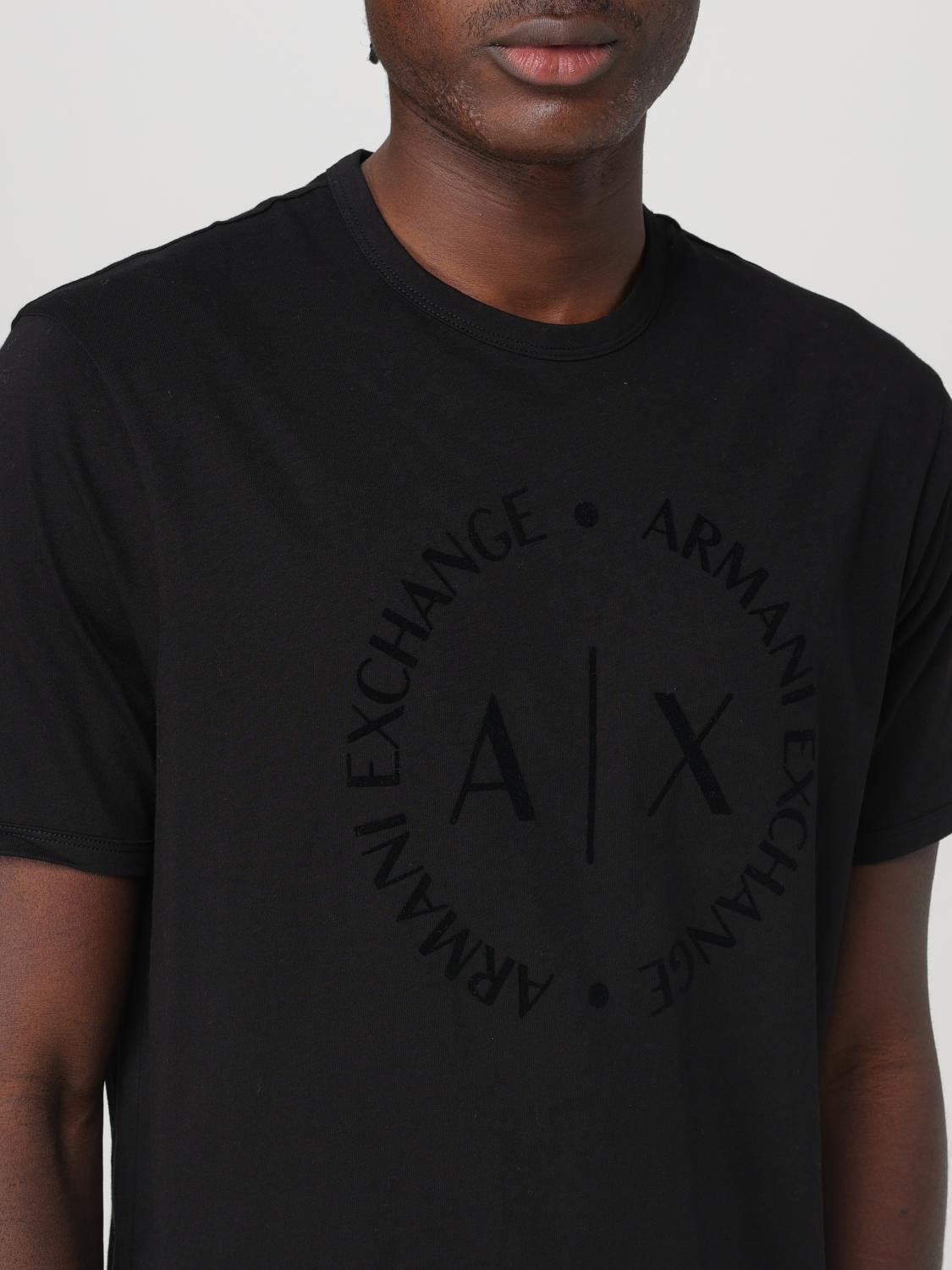 ARMANI EXCHANGE T-SHIRT: T-shirt homme Armani Exchange, Noir - Img 3