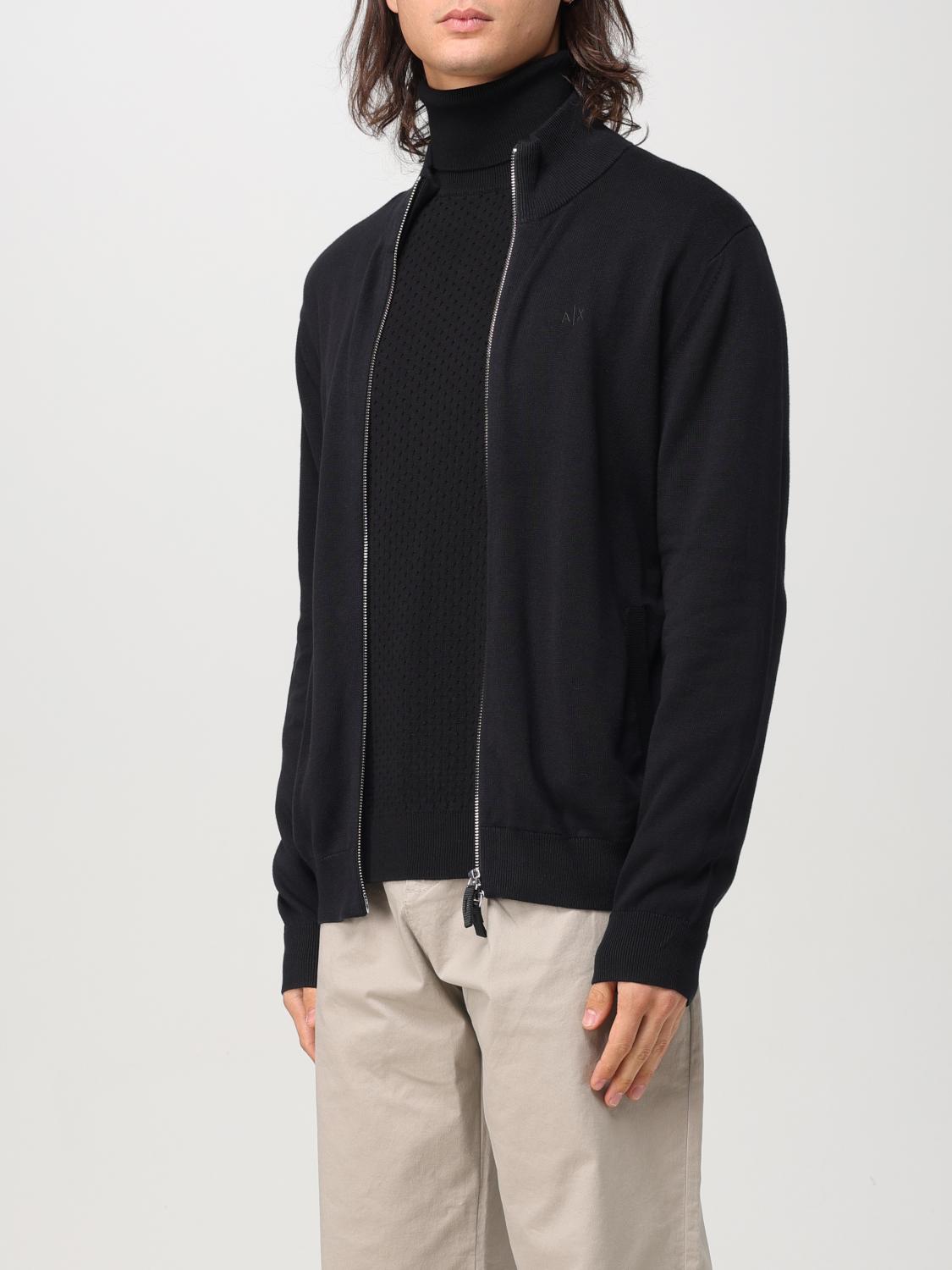 ARMANI EXCHANGE CARDIGAN: Pull homme Armani Exchange, Noir - Img 3