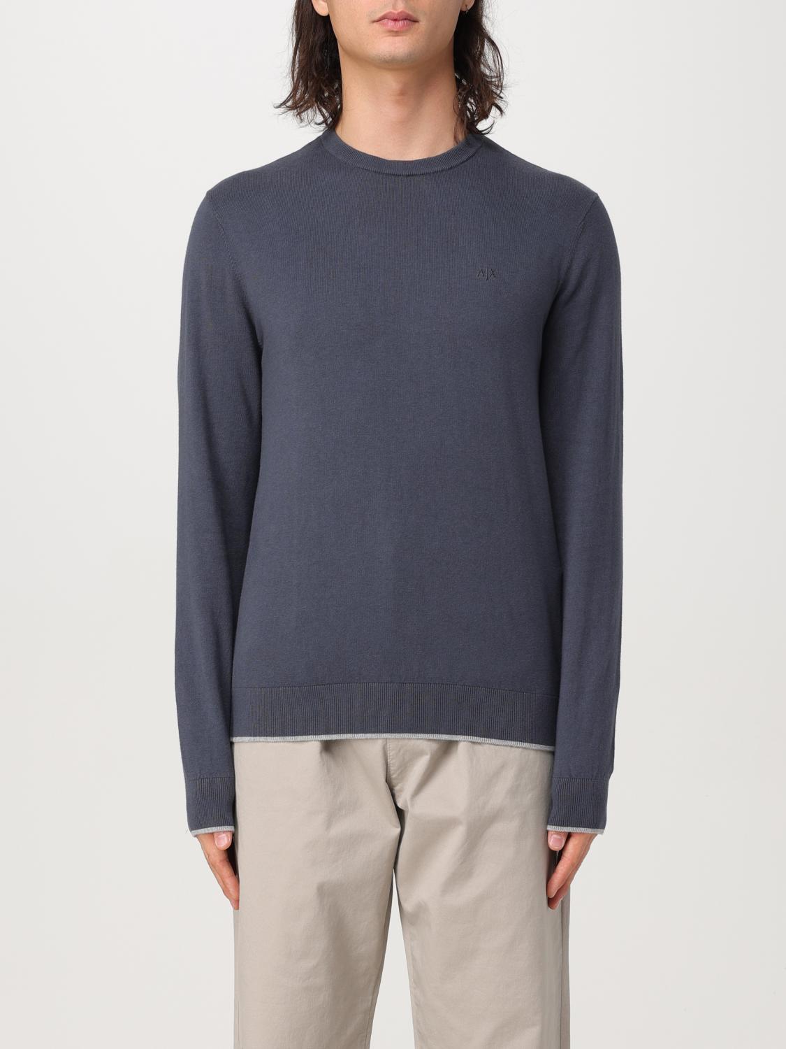 ARMANI EXCHANGE SWEATER: Sweater men Armani Exchange, Blue - Img 1