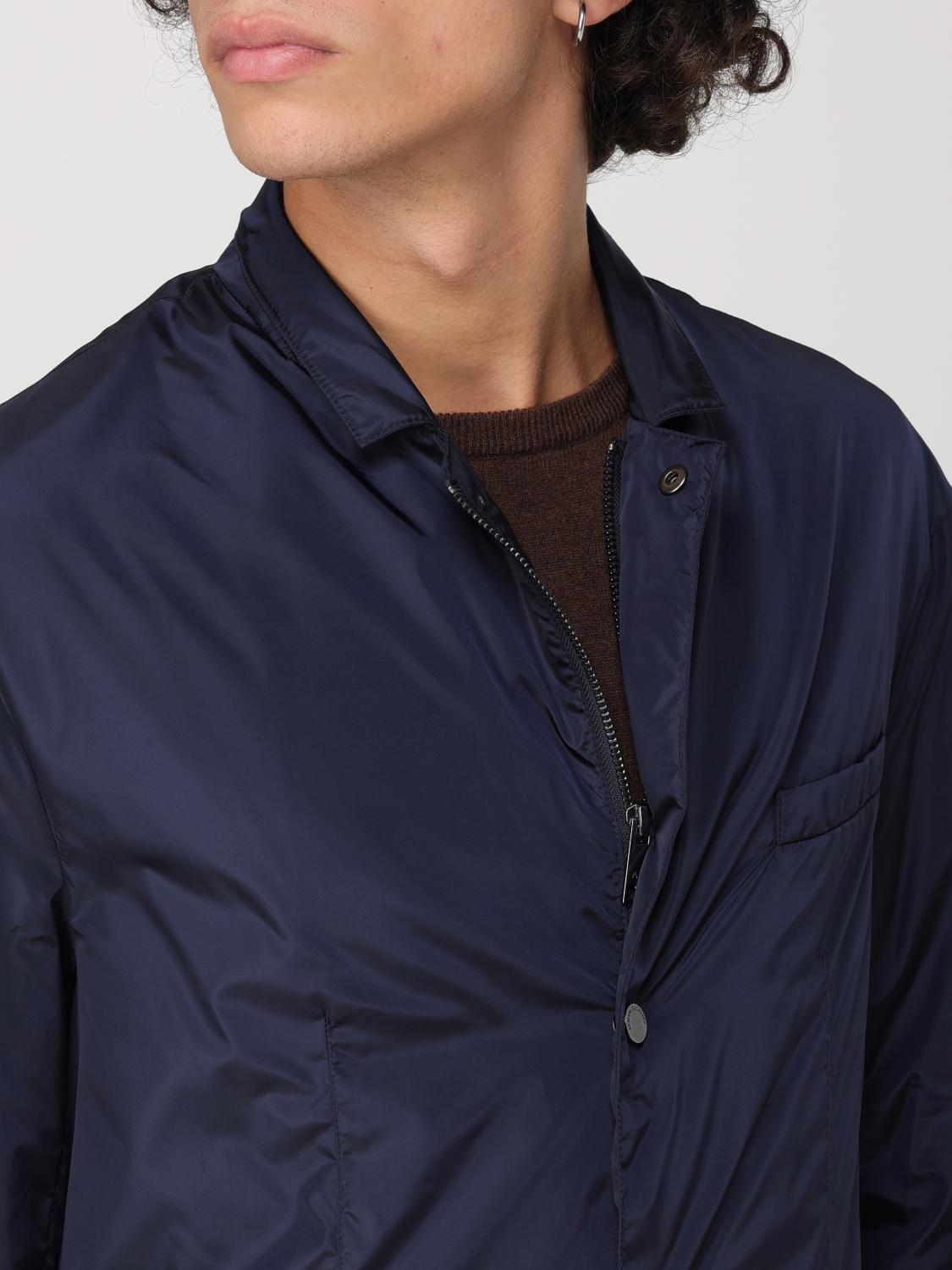 ARMANI EXCHANGE GIACCA: Giubbotto Armani Exchange in nylon , Blue Navy - Img 4