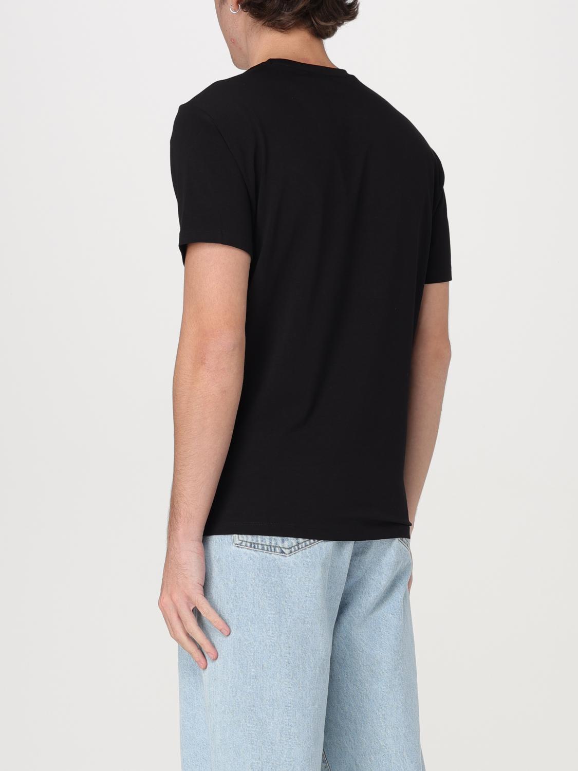 ARMANI EXCHANGE T-SHIRT: T-shirt Armani Exchange in cotone , Nero - Img 2