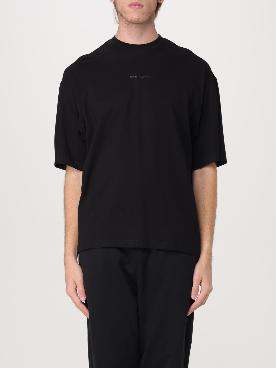 ARMANI EXCHANGE T-SHIRT: T-shirt men Armani Exchange, Black - Img 1