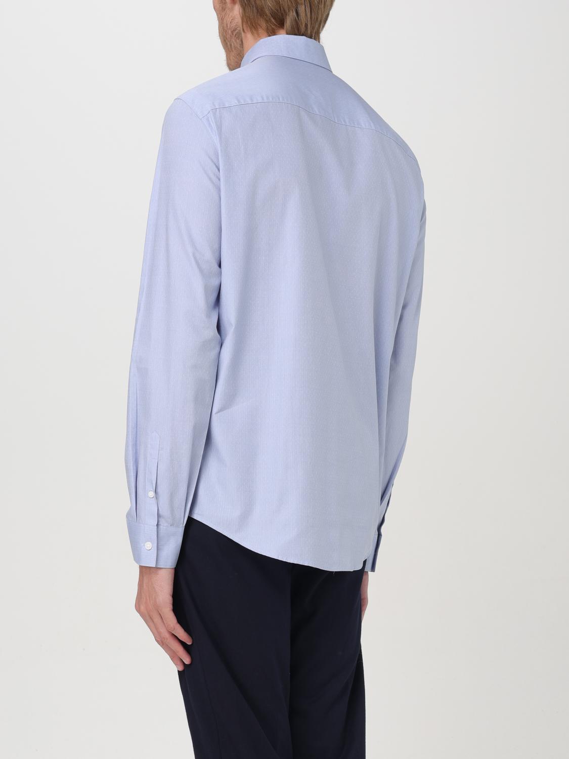 ARMANI EXCHANGE CAMICIA: Camicia Armani Exchange in cotone , Azzurro - Img 2