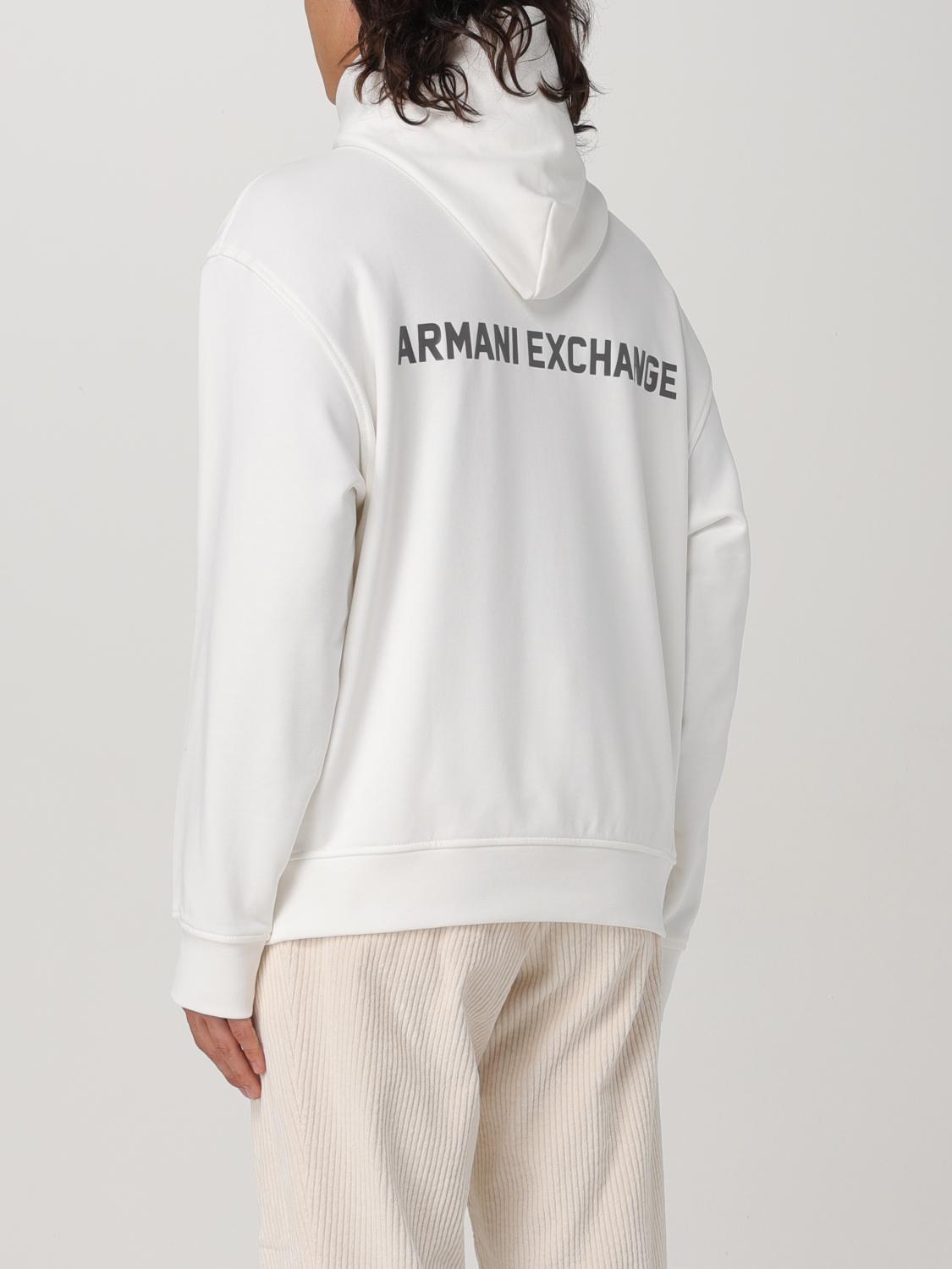 ARMANI EXCHANGE SWEATSHIRT: Sweatshirt men Armani Exchange, White - Img 2