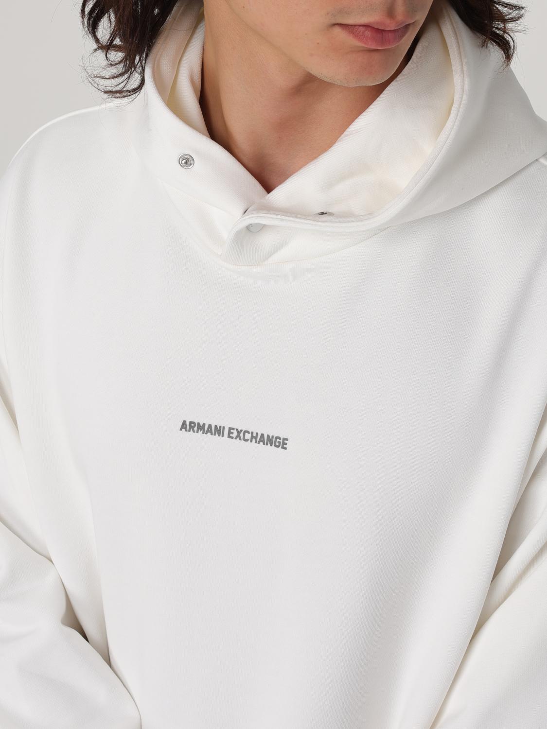 ARMANI EXCHANGE SWEATSHIRT: Sweatshirt men Armani Exchange, White - Img 3