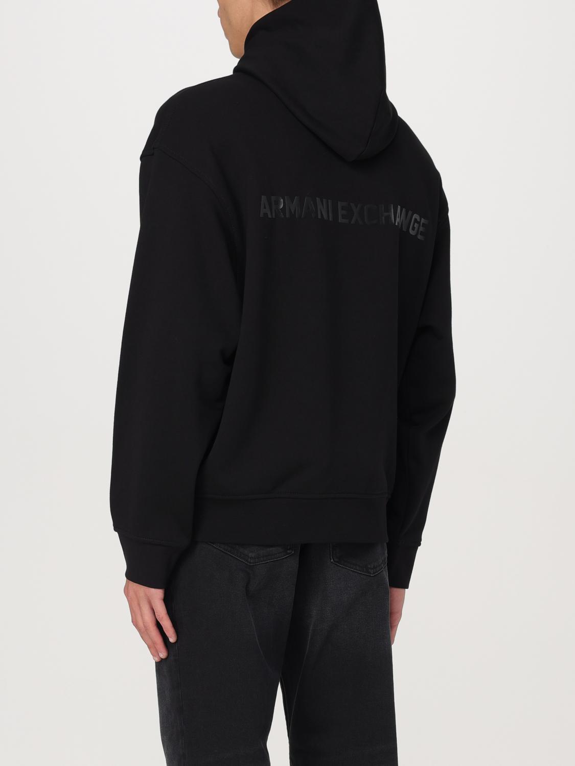 ARMANI EXCHANGE SWEATSHIRT: Sweatshirt men Armani Exchange, Black - Img 2