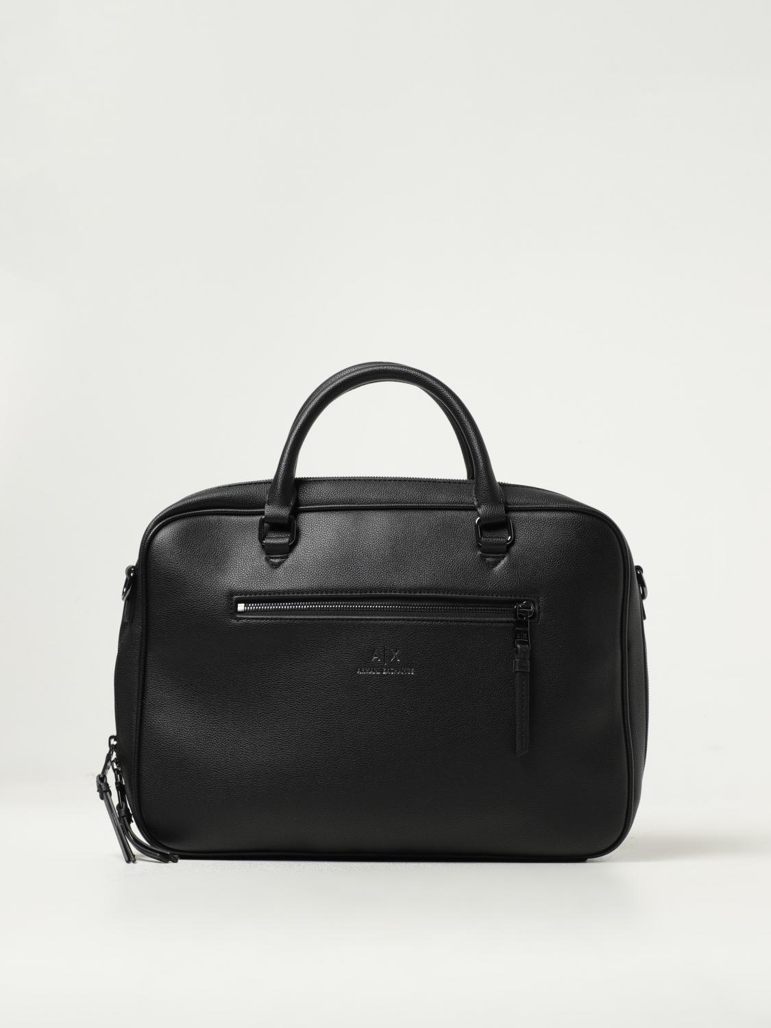 ARMANI EXCHANGE TASCHE: Tasche herren Armani Exchange, Schwarz - Img 1