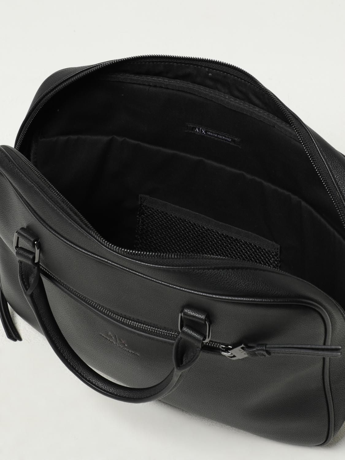 ARMANI EXCHANGE TASCHE: Tasche herren Armani Exchange, Schwarz - Img 4