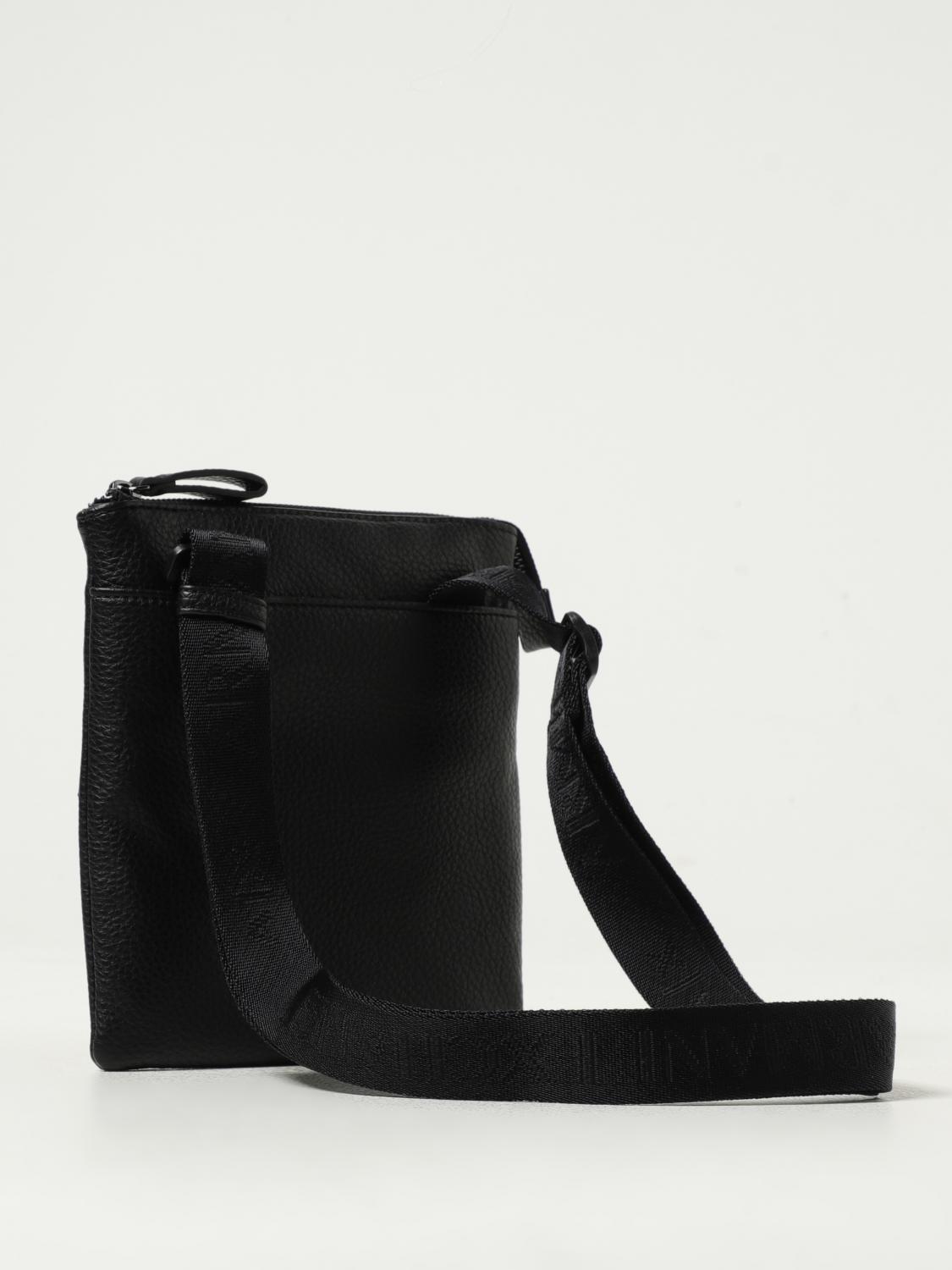 ARMANI EXCHANGE BORSA A TRACOLLA: Borsa Armani Exchange in pelle sintetica a grana , Nero - Img 2