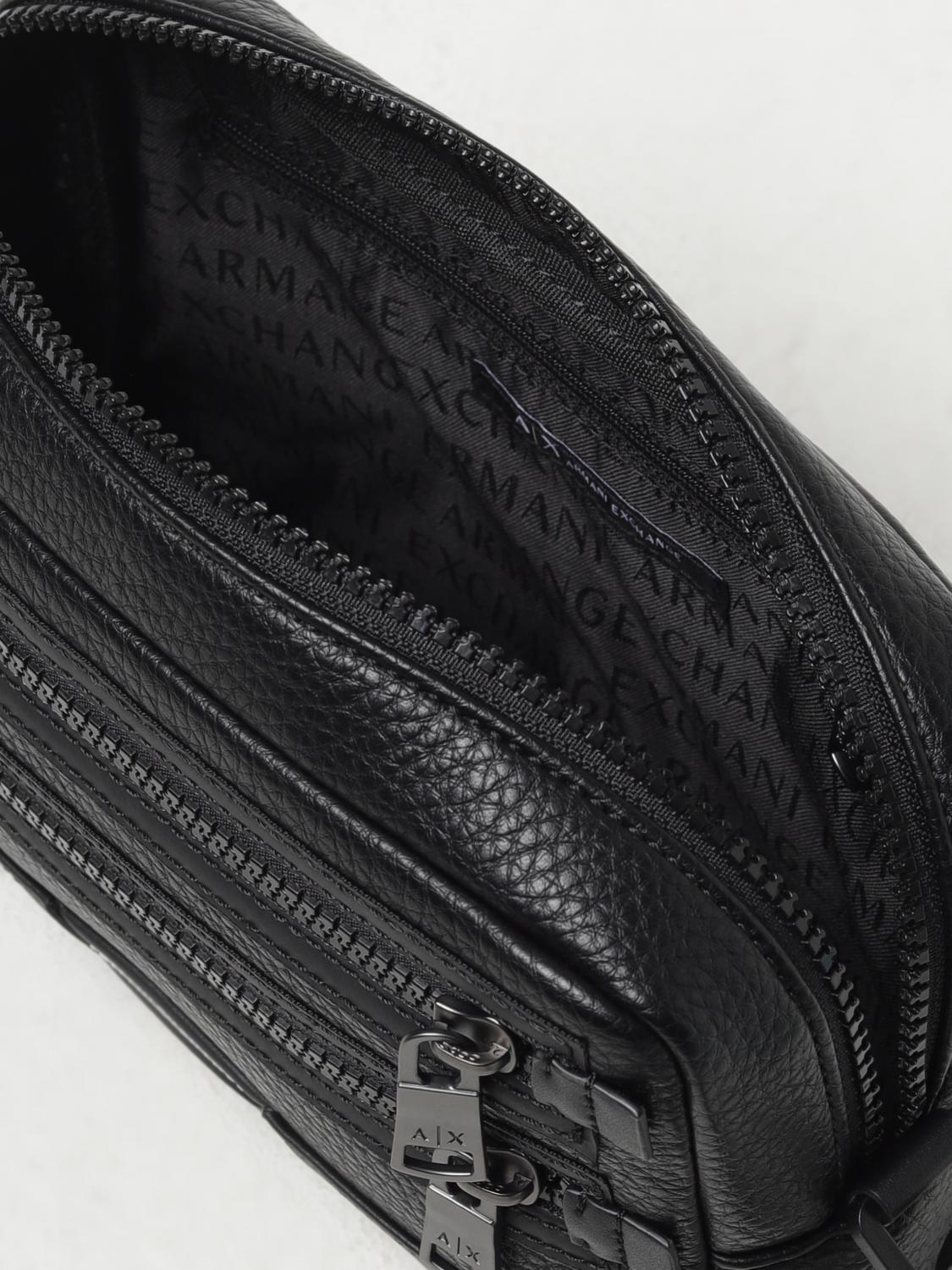 ARMANI EXCHANGE AKTENTASCHE: Tasche herren Armani Exchange, Schwarz - Img 3