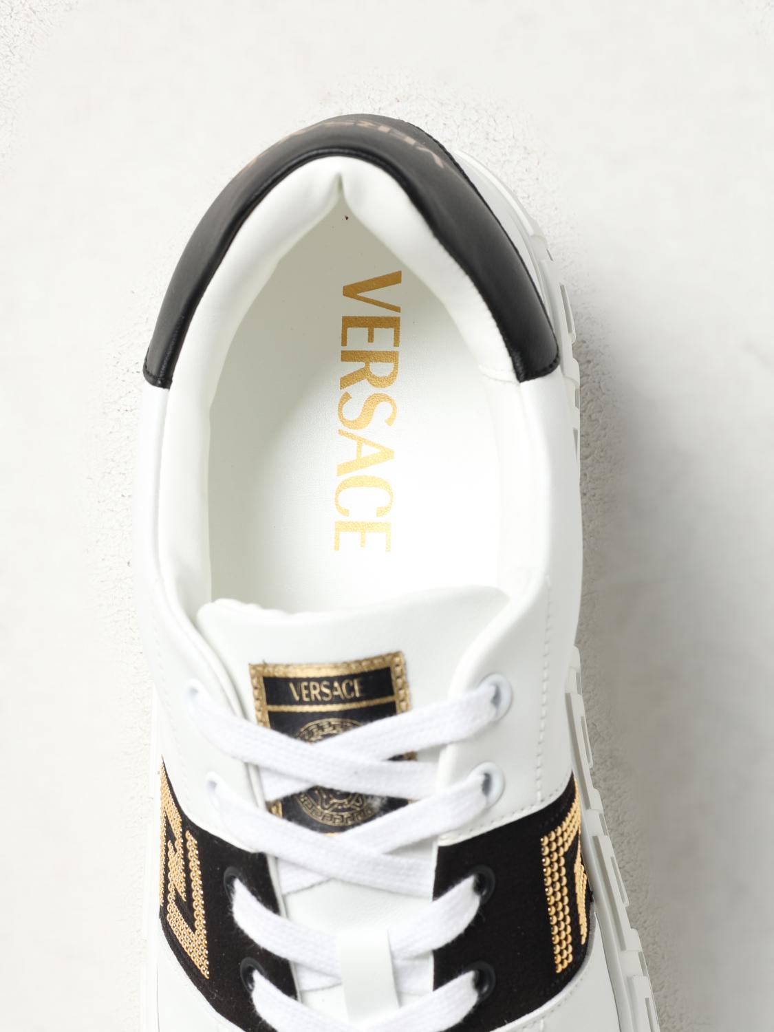 VERSACE SNEAKERS: Sneakers men Versace, Black - Img 4