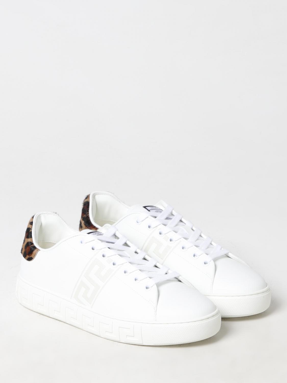 VERSACE SNEAKERS: Sneakers woman Versace, White - Img 2