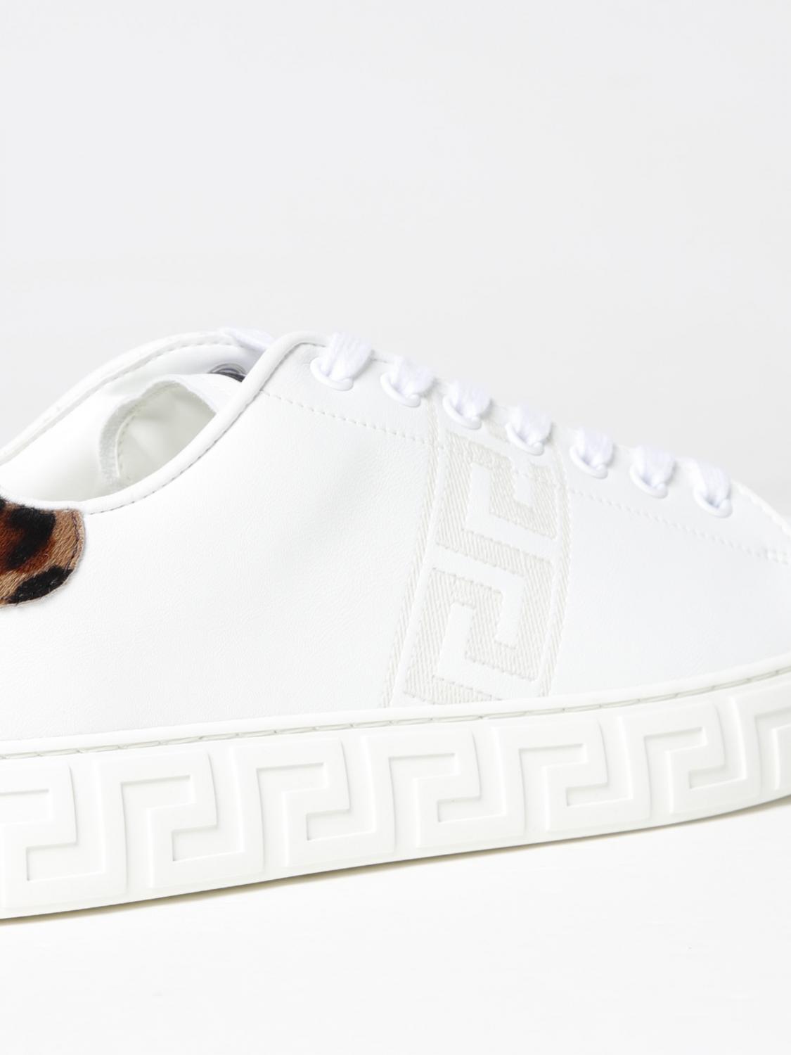 VERSACE SNEAKERS: Sneakers woman Versace, White - Img 4