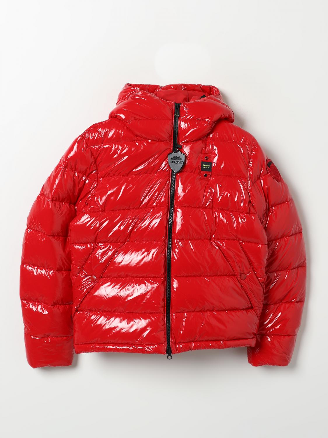 BLAUER JACKET: Jacket kids Blauer, Red - Img 1