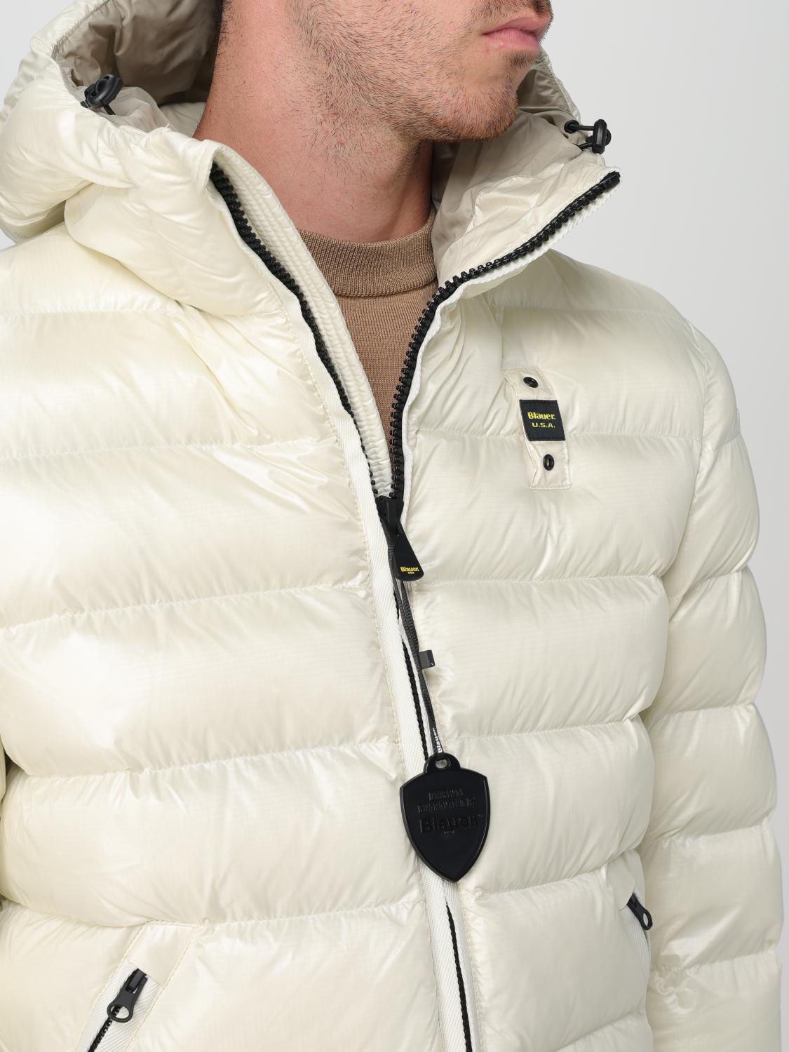 BLAUER ジャケット: ジャケット メンズ Blauer, ホワイト - Img 4