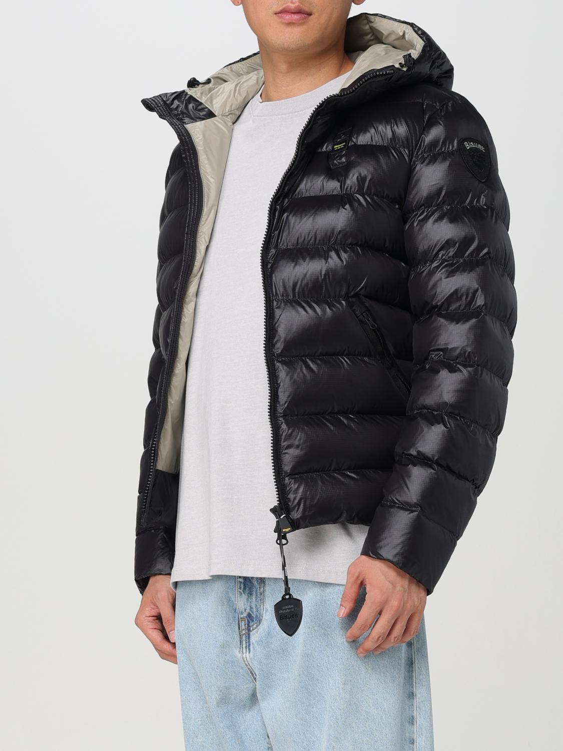 BLAUER JACKET: Jacket men Blauer, Black - Img 3