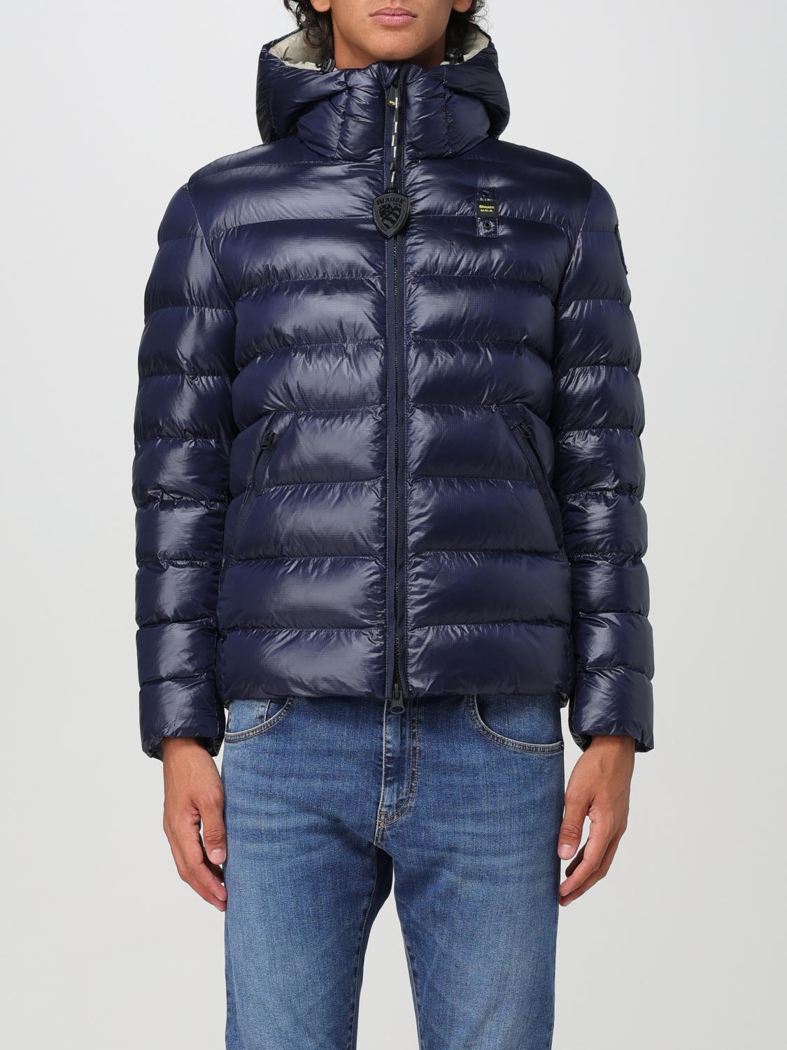 BLAUER JACKET: Jacket men Blauer, Blue - Img 1