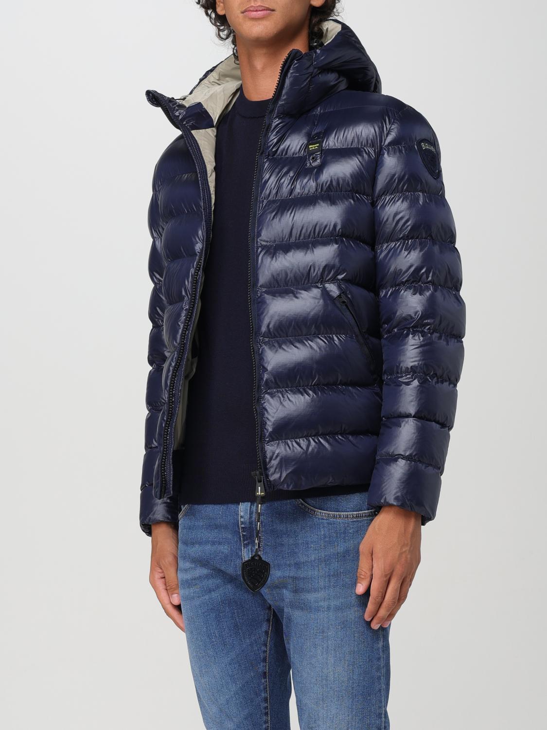 BLAUER JACKET: Jacket men Blauer, Blue - Img 3