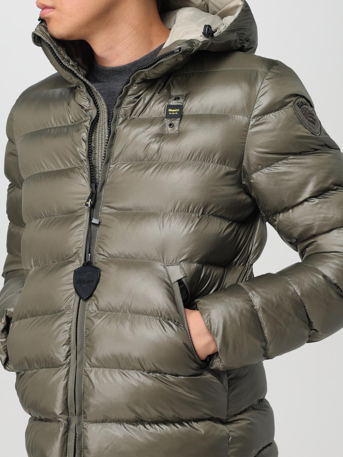 BLAUER JACKET: Jacket men Blauer, Green - Img 4